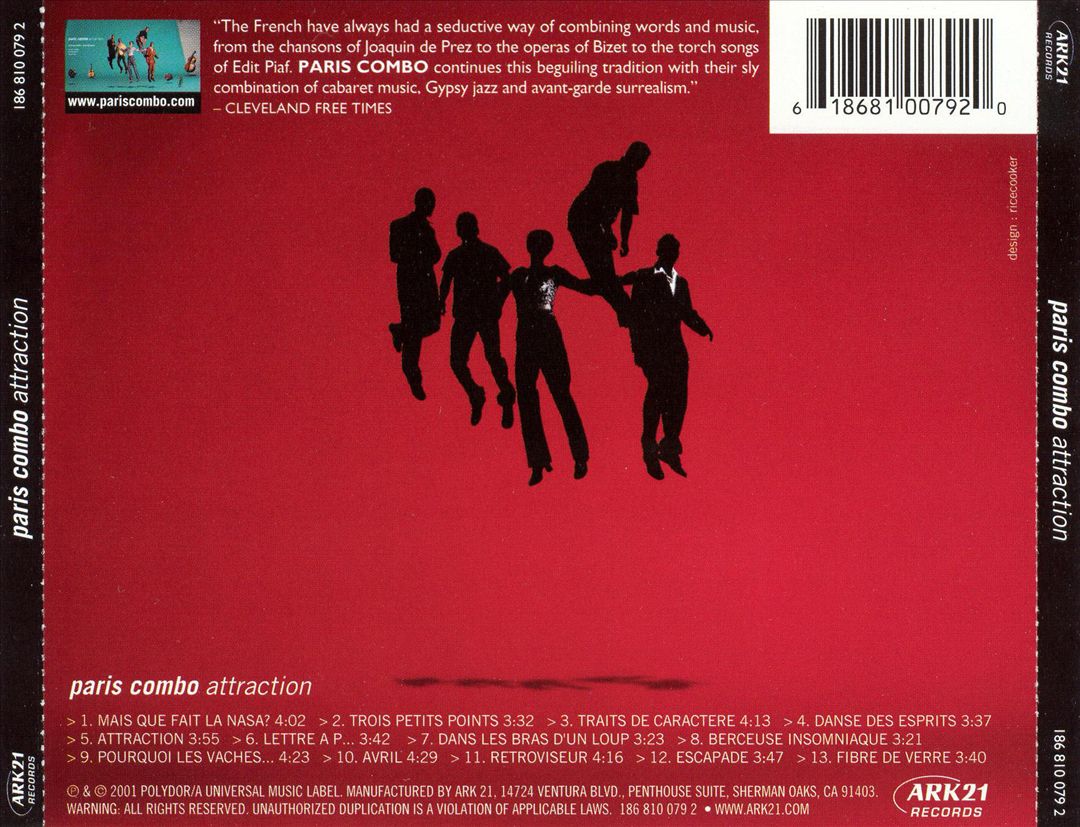 Attraction cover art