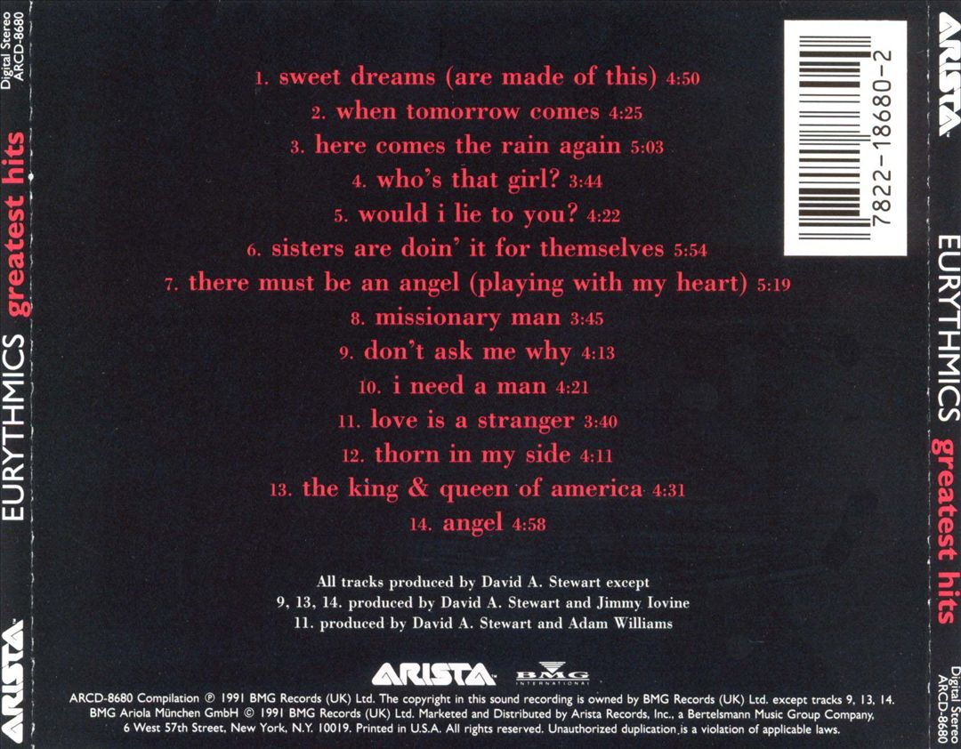 Greatest Hits cover art