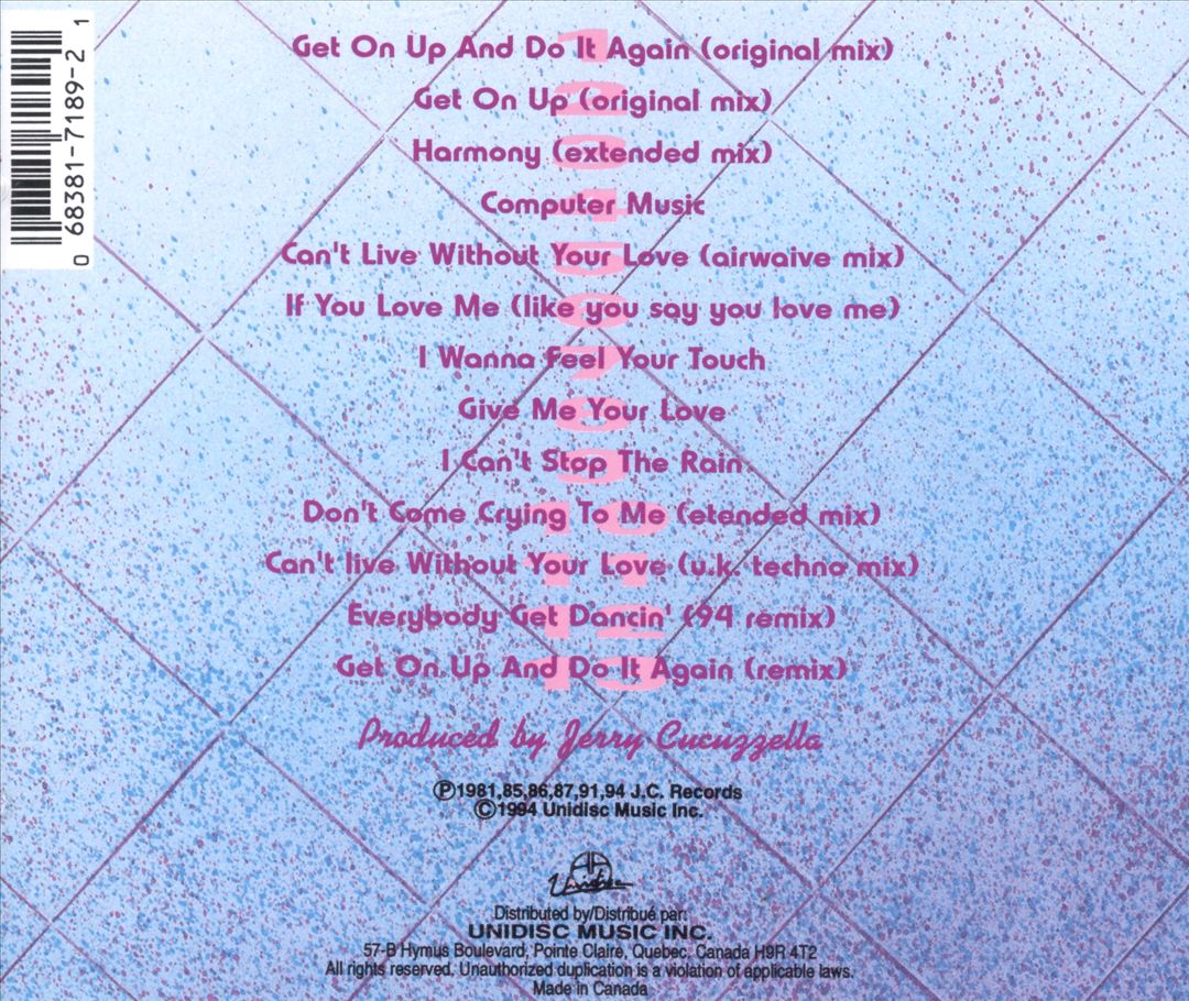 Can't Live Without Your Love: Greatest Hits cover art