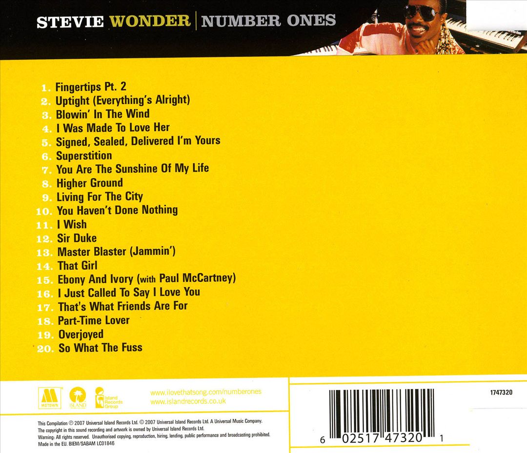 Number 1's [Import] cover art