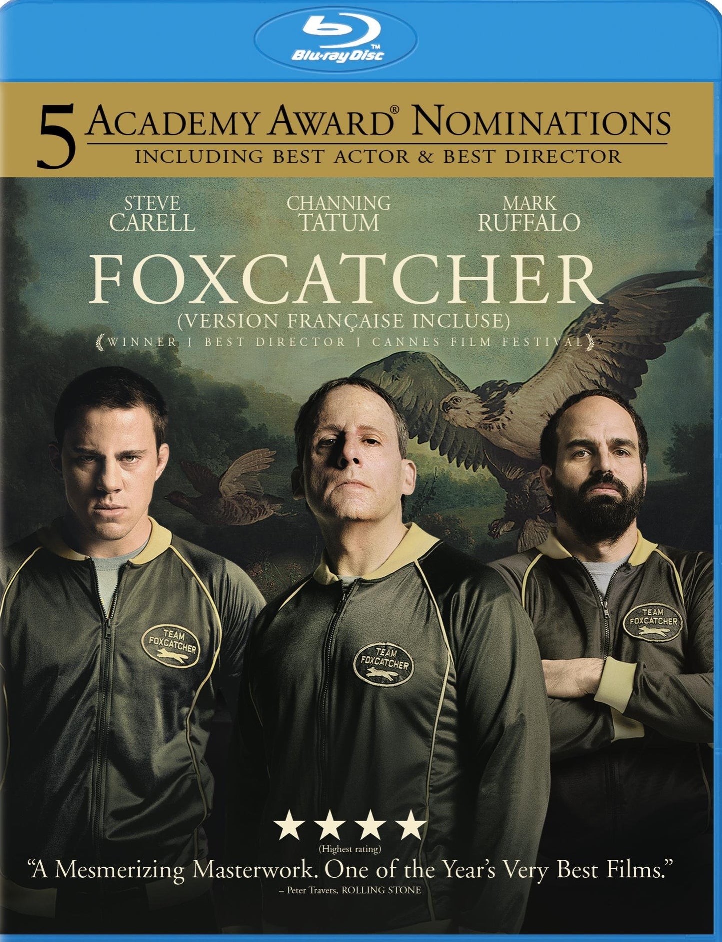 Foxcatcher [Bilingual] [Blu-ray] cover art