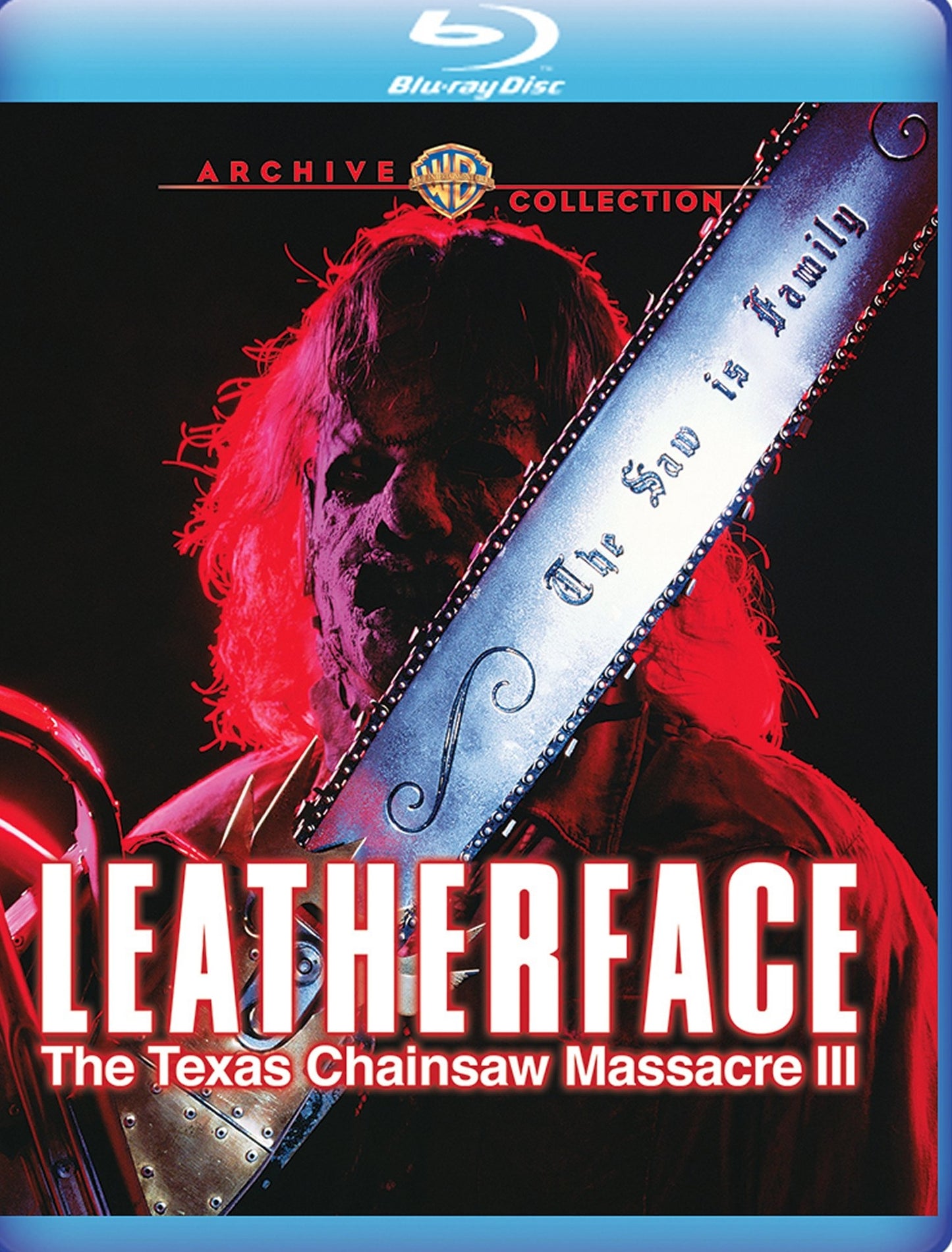 Leatherface: The Texas Chainsaw Massacre III [Blu-ray] cover art