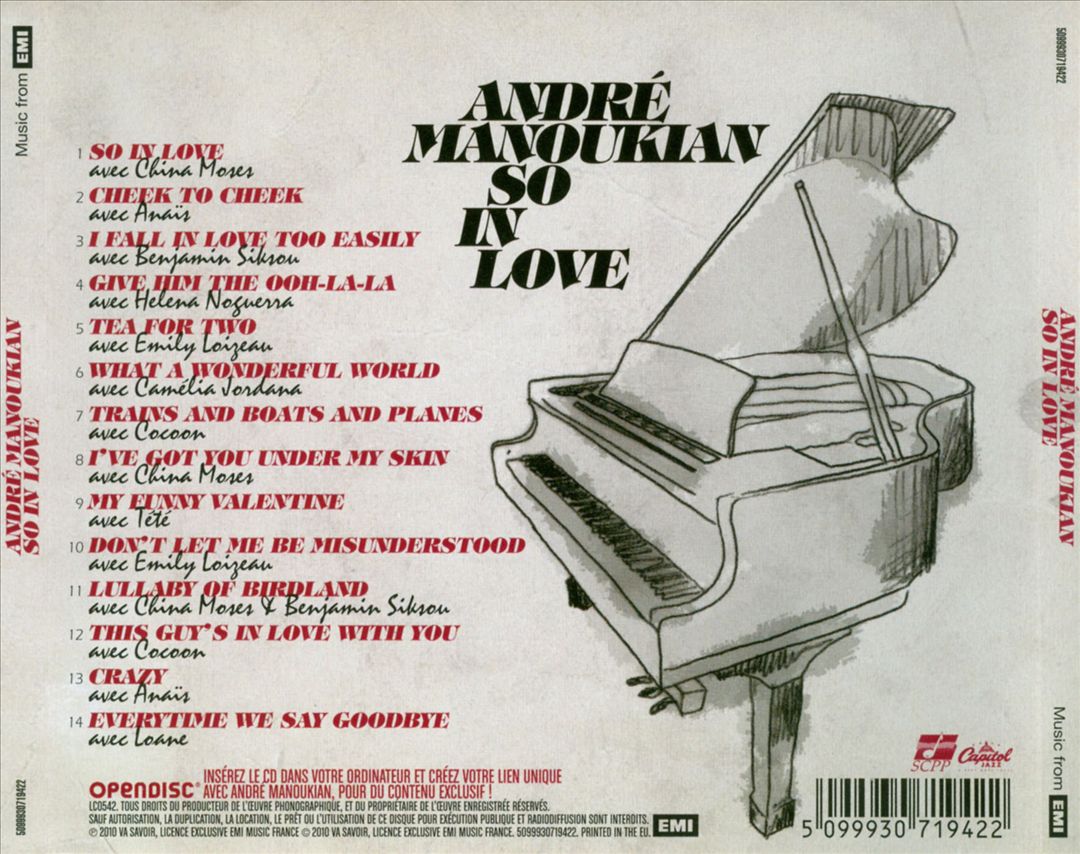 So in Love cover art