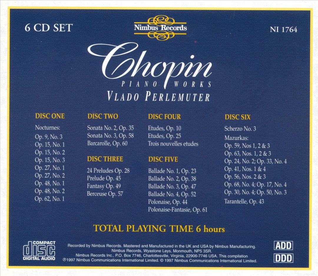 Chopin: Piano Works cover art