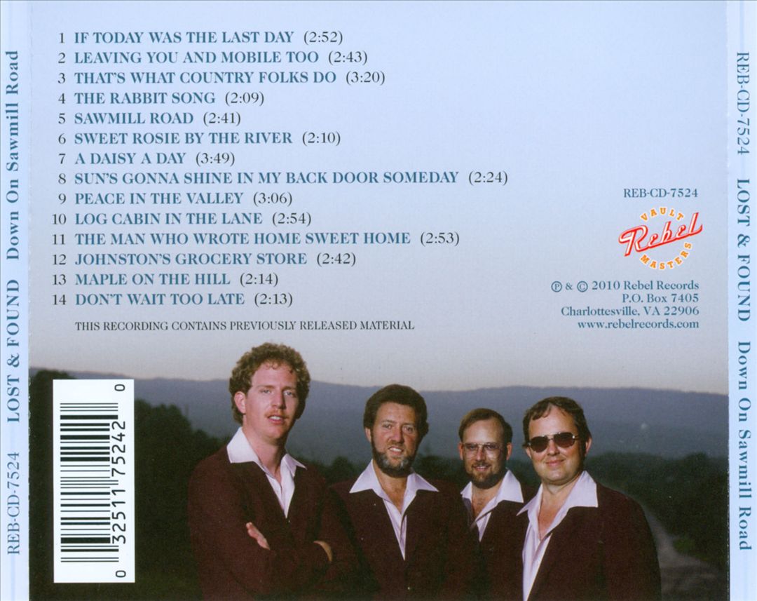 Down on Sawmill Road cover art