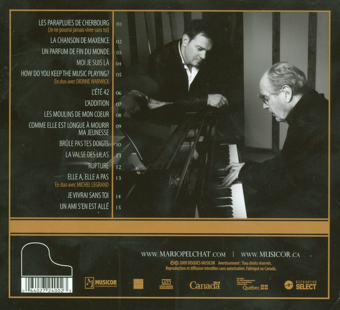 Mario Pelchat/Michel Legrand cover art