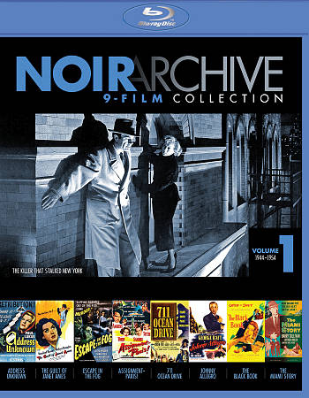 NOIR ARCHIVE VOLUME 1: 1944-1954 (9 MOVIE COLLECTION) cover art