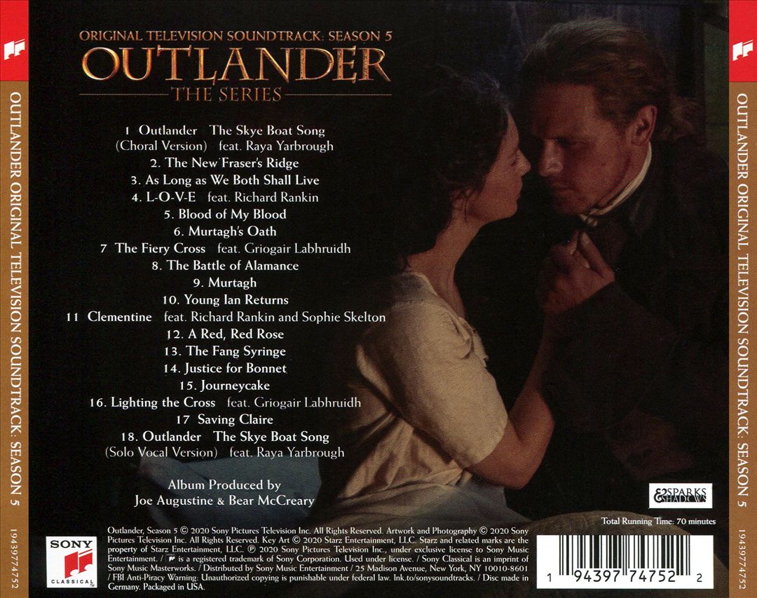 Outlander: Season 5 [Original TV Soundtrack] cover art