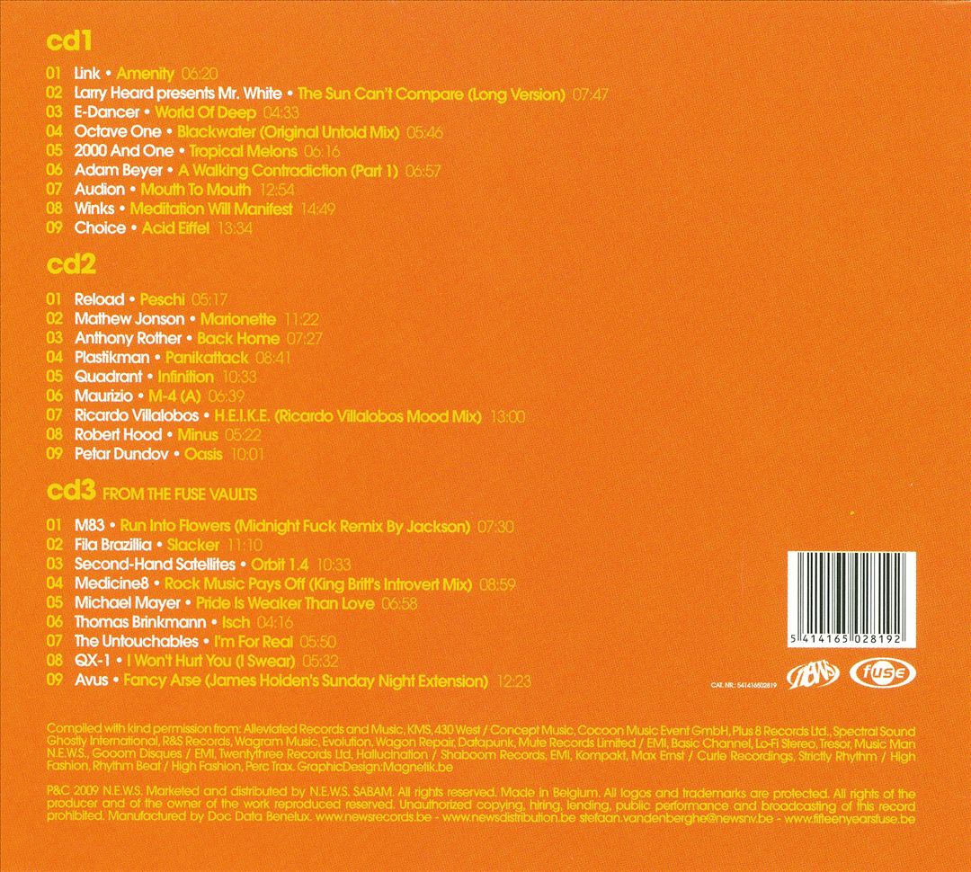Fifteen Years Fuse cover art