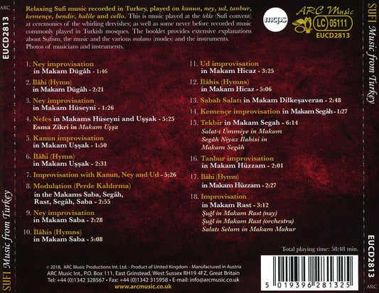 Sufi Music From Turkey cover art