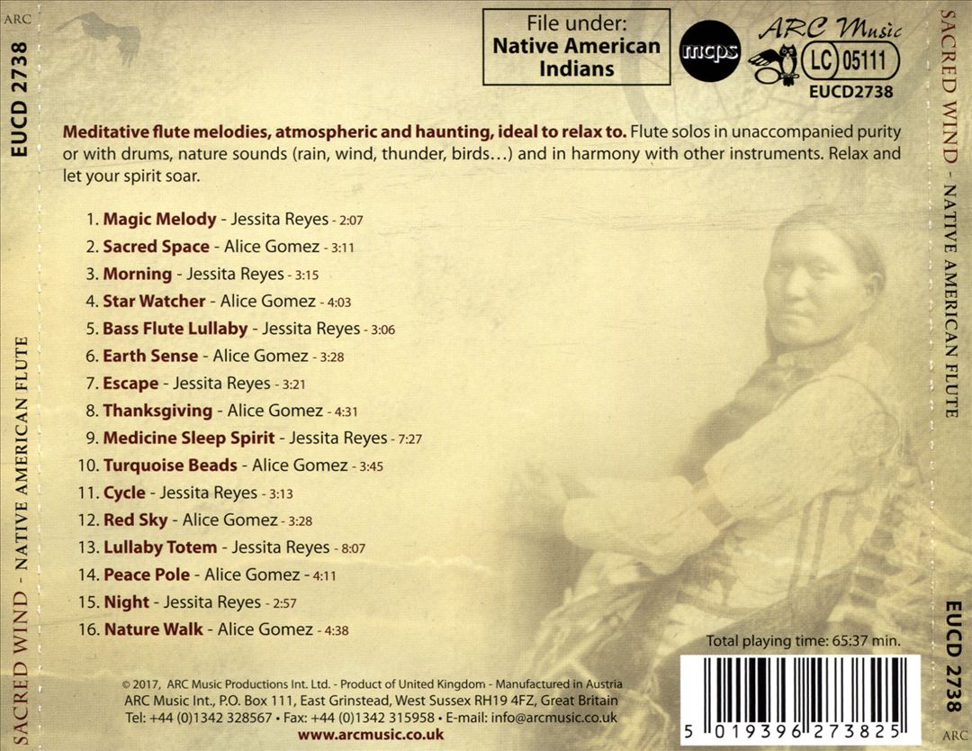 Sacred Wind: Native American Flute cover art