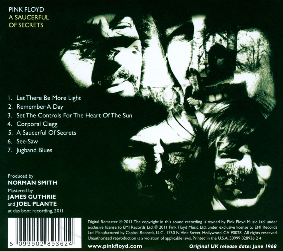Saucerful of Secrets [Remastered] cover art