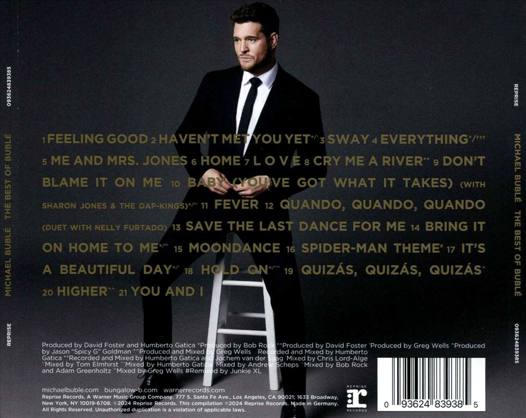 Best of Bublé cover art
