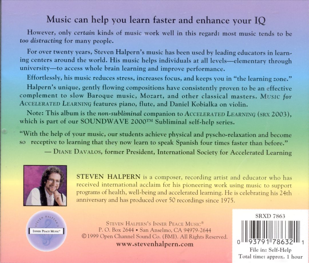 Music for Accelerated Learning cover art