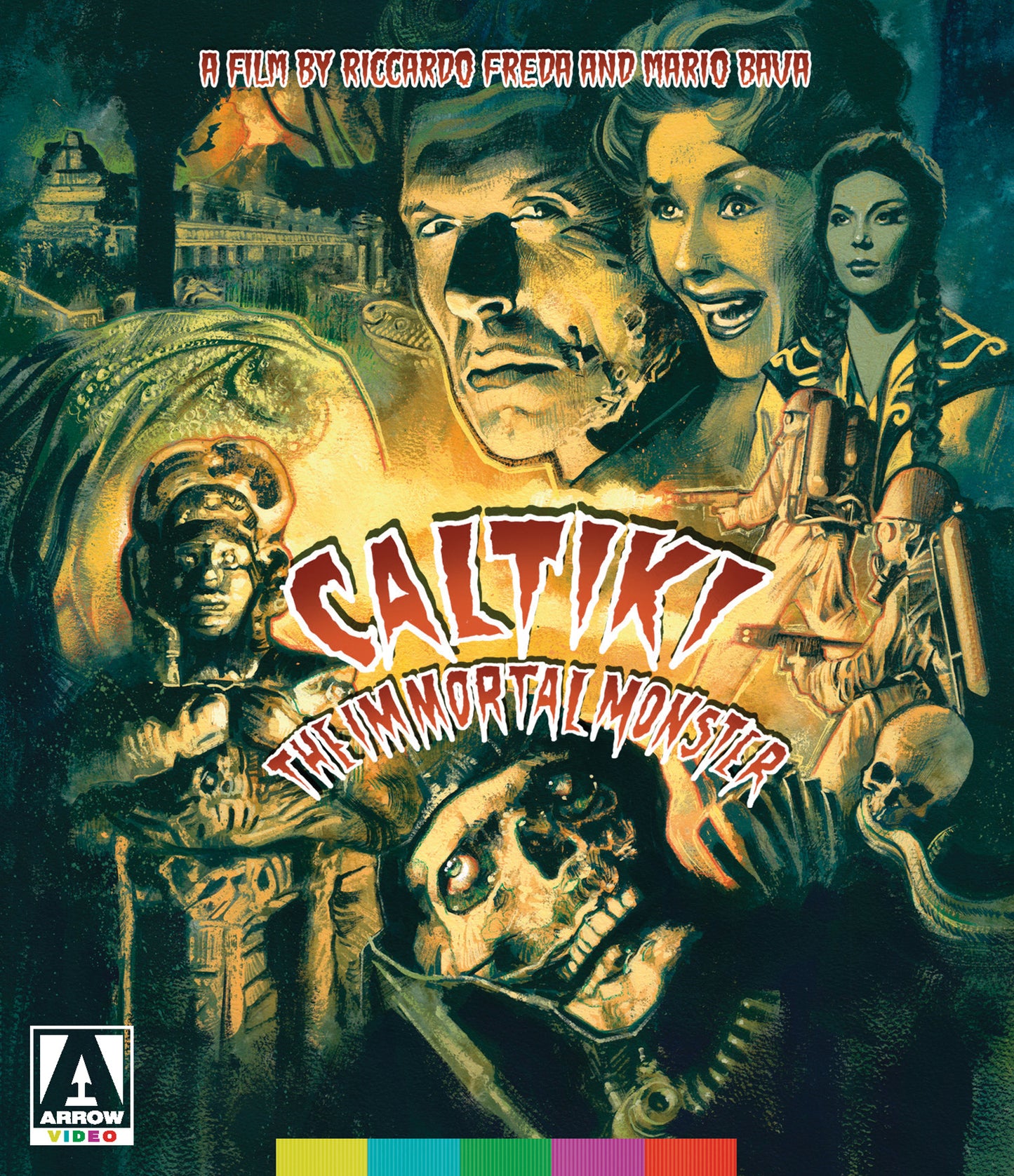 Caltiki: The Immortal Monster [Blu-ray/DVD] [2 Discs] cover art