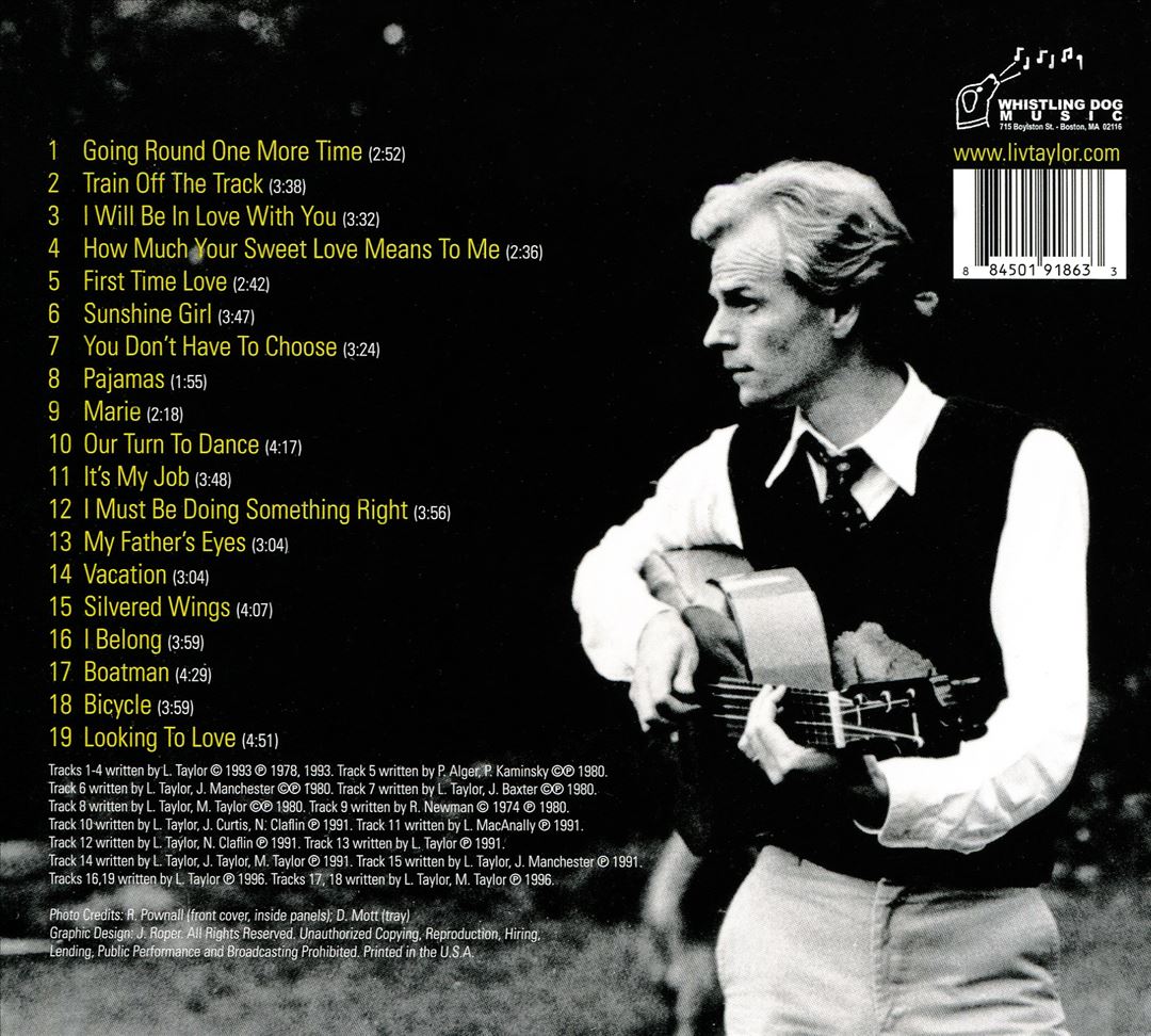 Livingston Taylor: The Middle Years (1978-1996) cover art