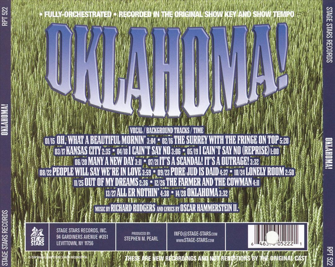 Karaoke: Oklahoma cover art