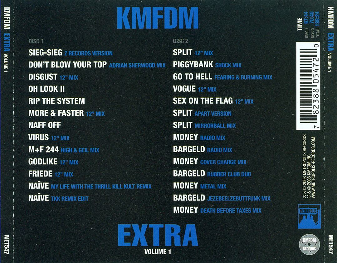 Extra, Vol. 1 cover art