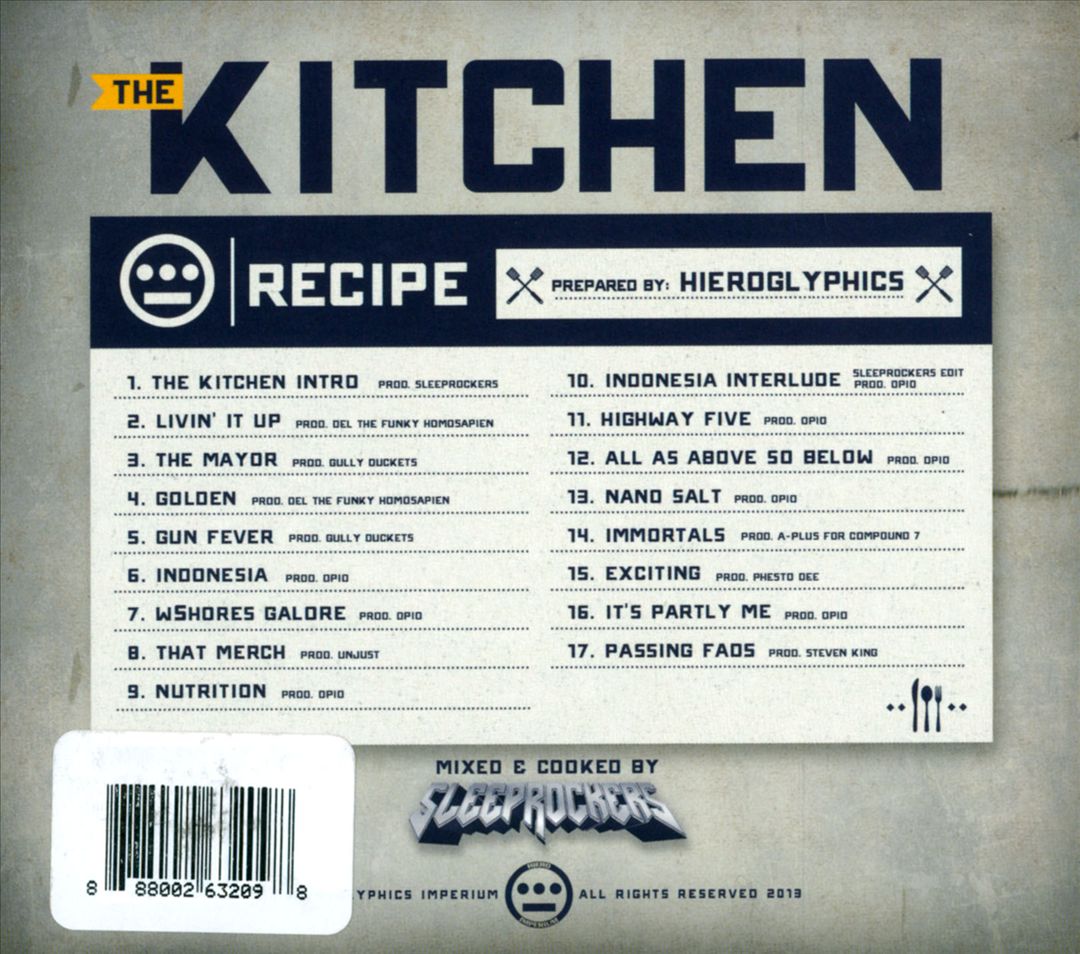 Kitchen cover art