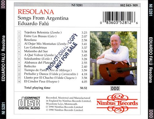 Resolana: Songs from Argentina cover art