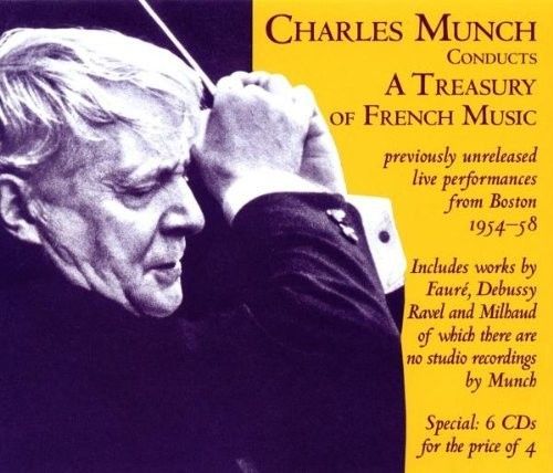 Charles Munch conducts A Treasury or French Music cover art