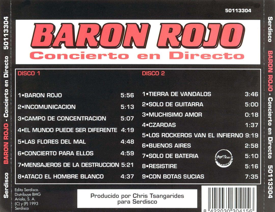 Concierto Rojo cover art