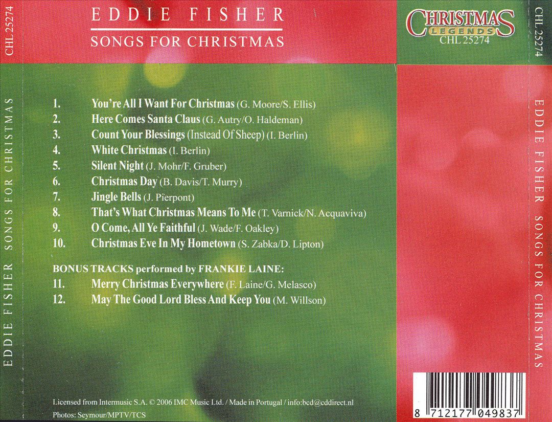 Songs for Christmas [Bonus Tracks] cover art
