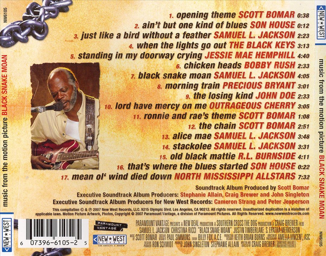 Black Snake Moan [Original Motion Picture Soundtrack] cover art
