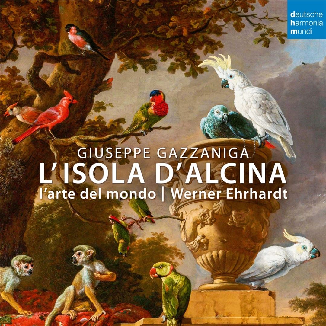 Giuseppe Gazzaniga: L'isola d'Alcina cover art