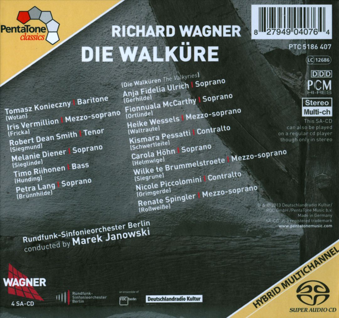 Wagner: Die Walküre cover art