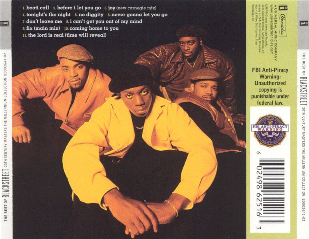 20th Century Masters - The Millennium Collection: The Best of Blackstreet cover art