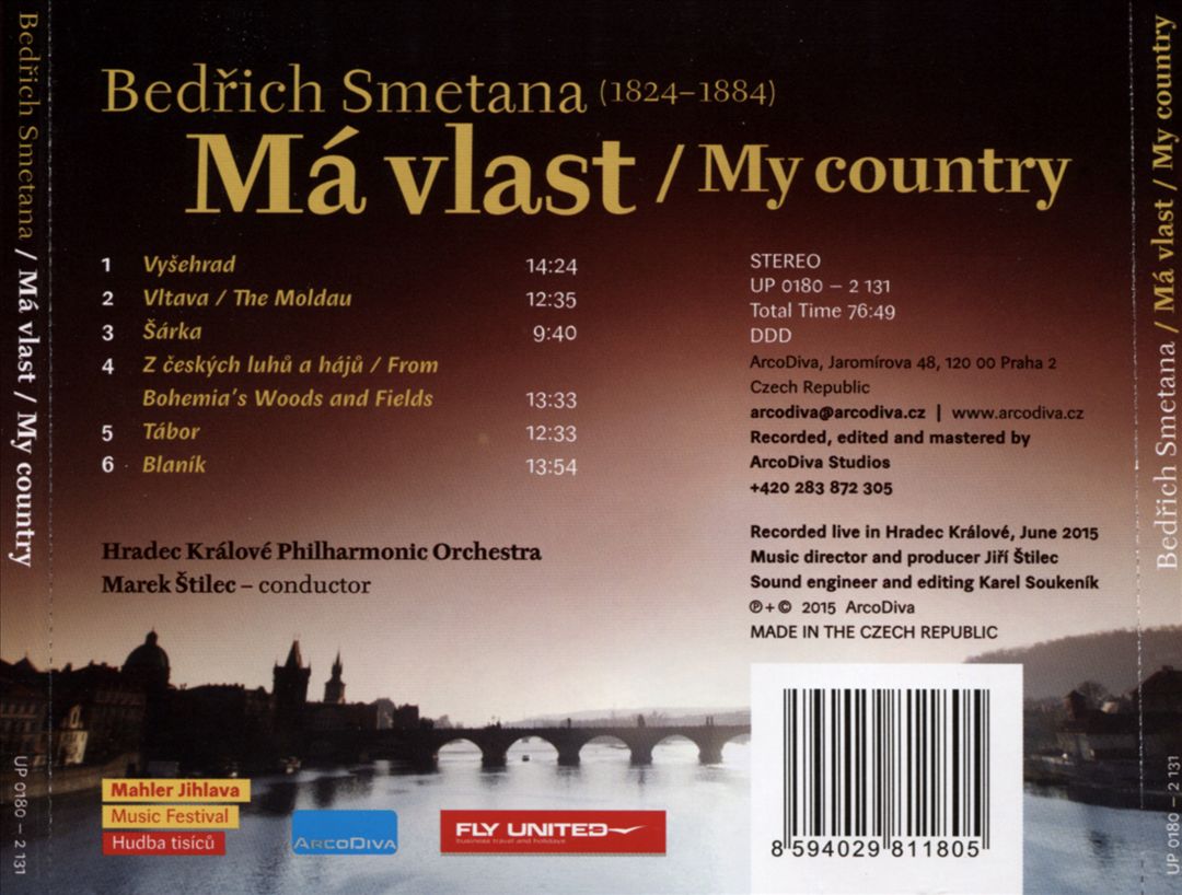 Bedřich Smetana: Má vlast cover art