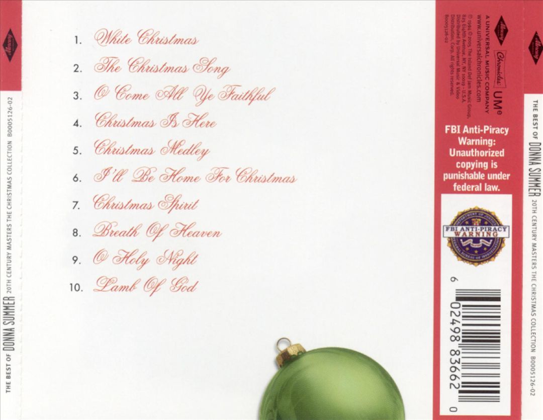 20th Century Masters - The Christmas Collection cover art