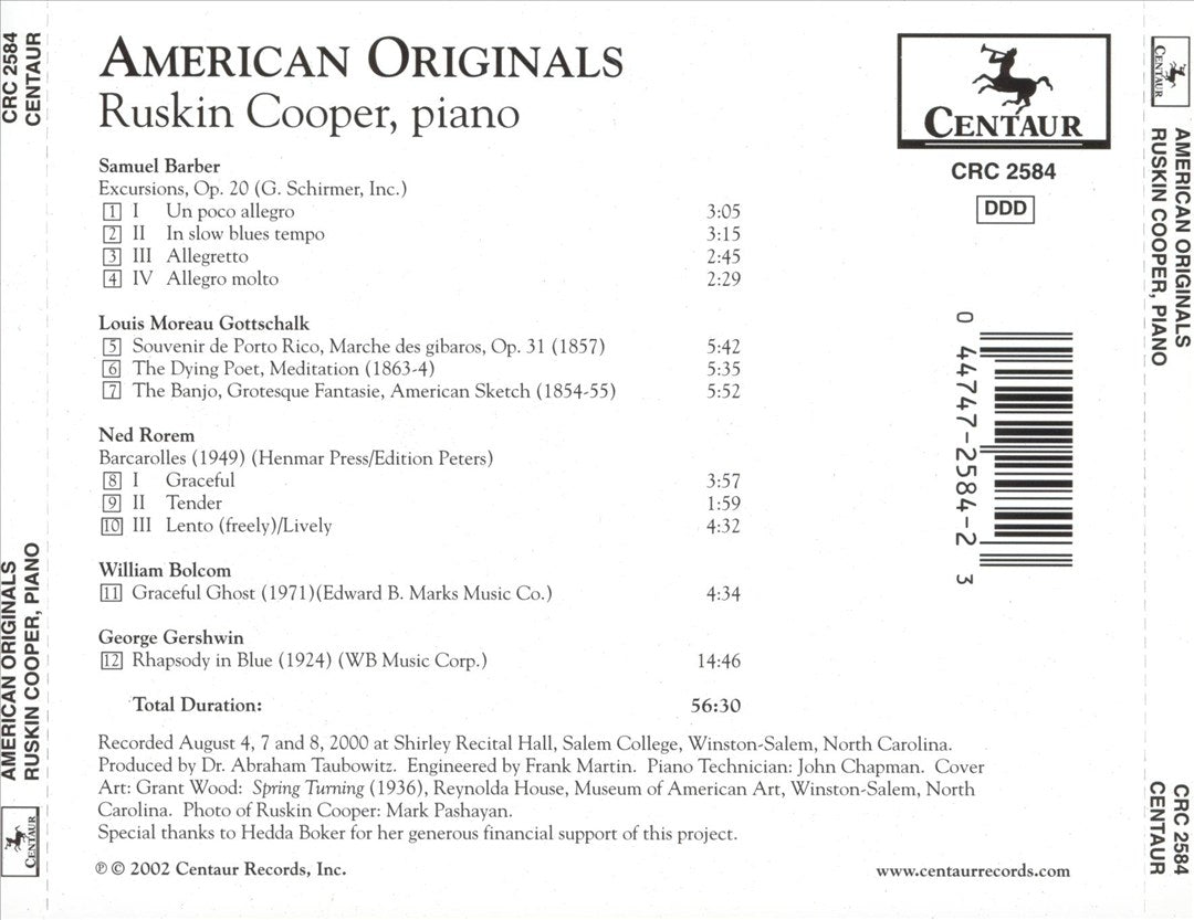 American Originals cover art