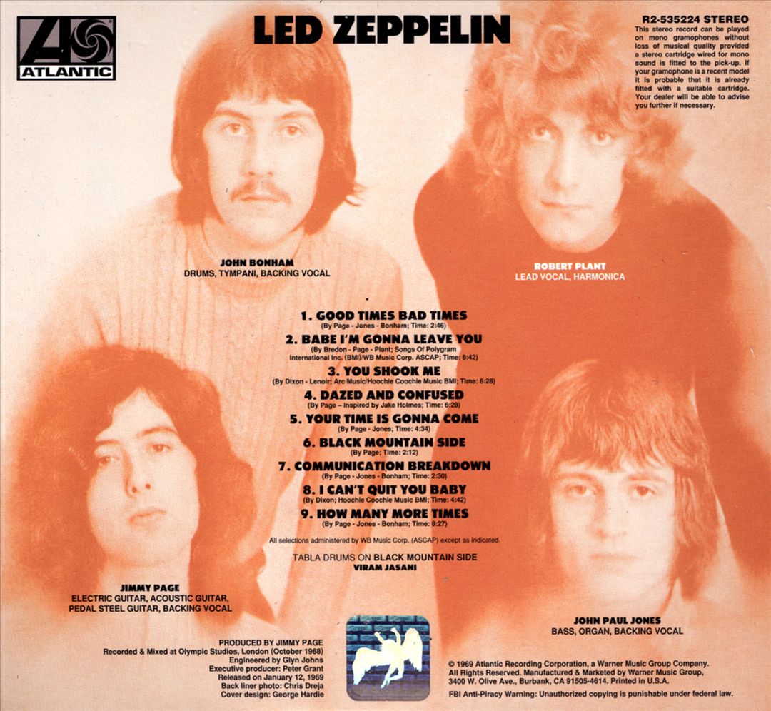 Led Zeppelin [Remastered] cover art