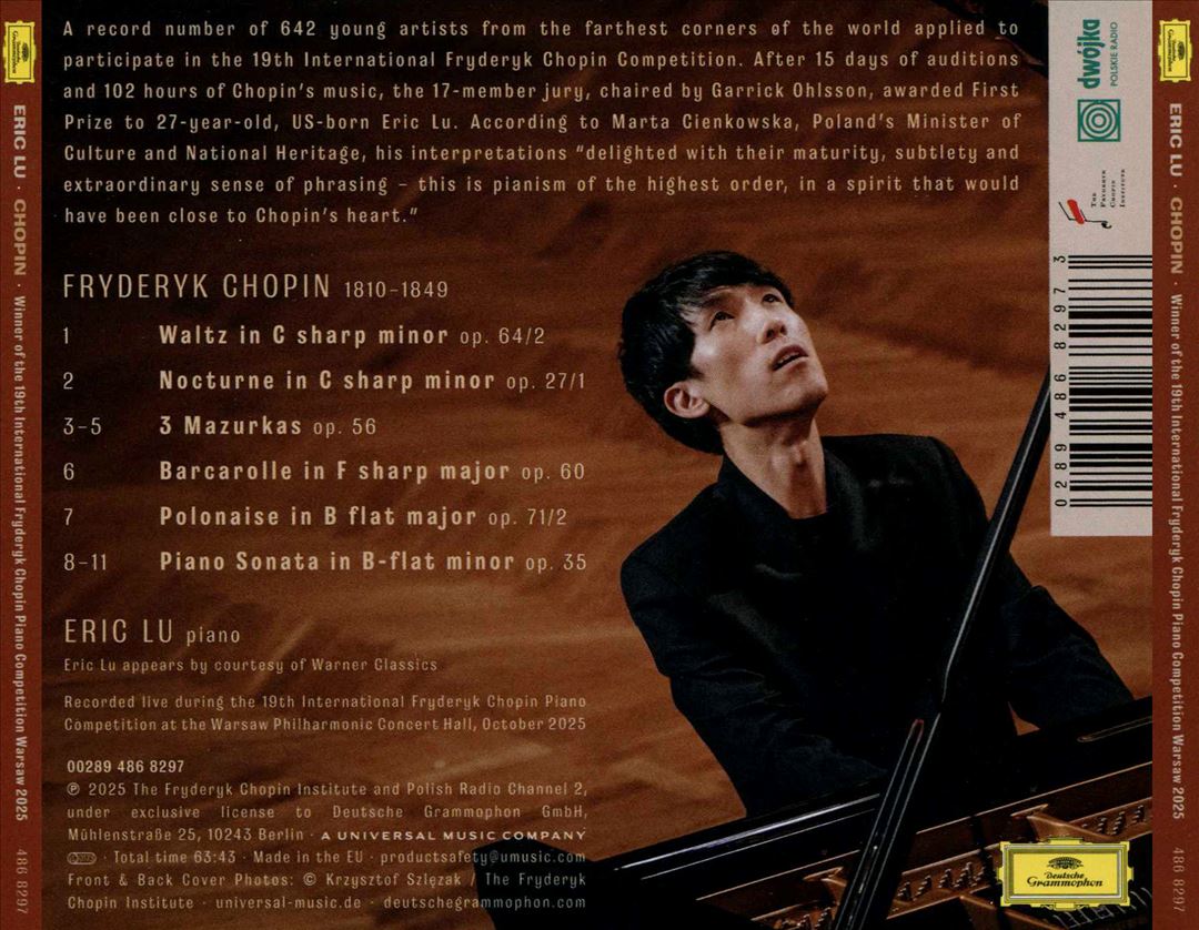 Winner of the 19th International Fryderyk Chopin Piano Competition 2025 cover art