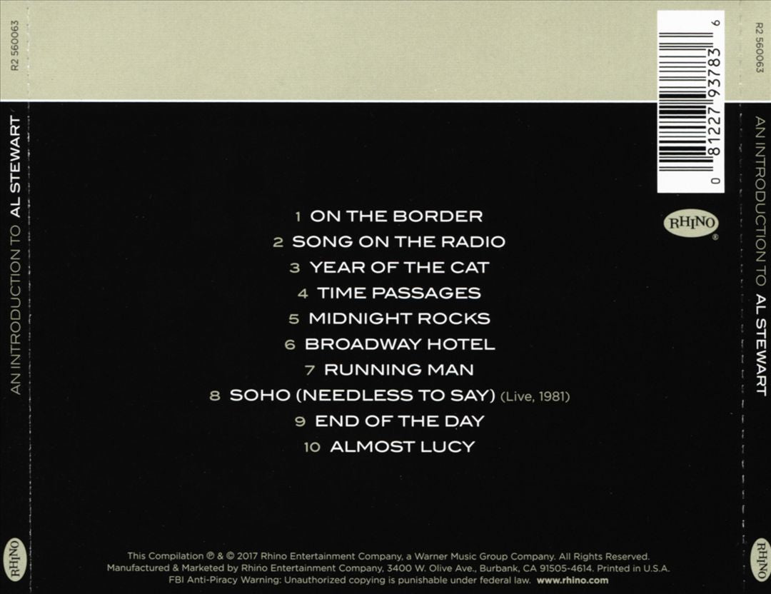 Introduction To cover art