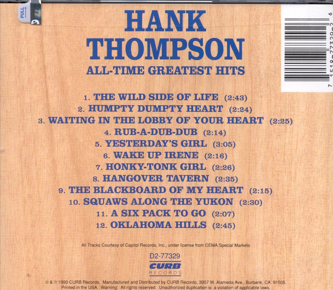 Greatest Hits [Curb] cover art