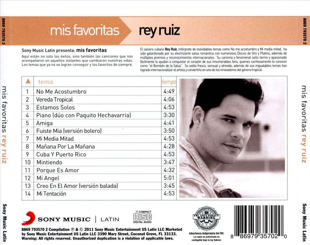 Mis Favoritas cover art