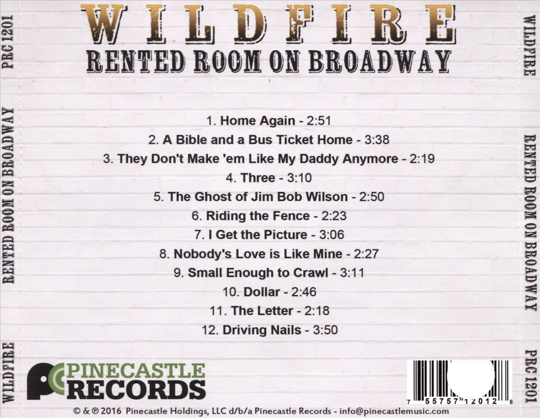 Rented Room on Broadway cover art