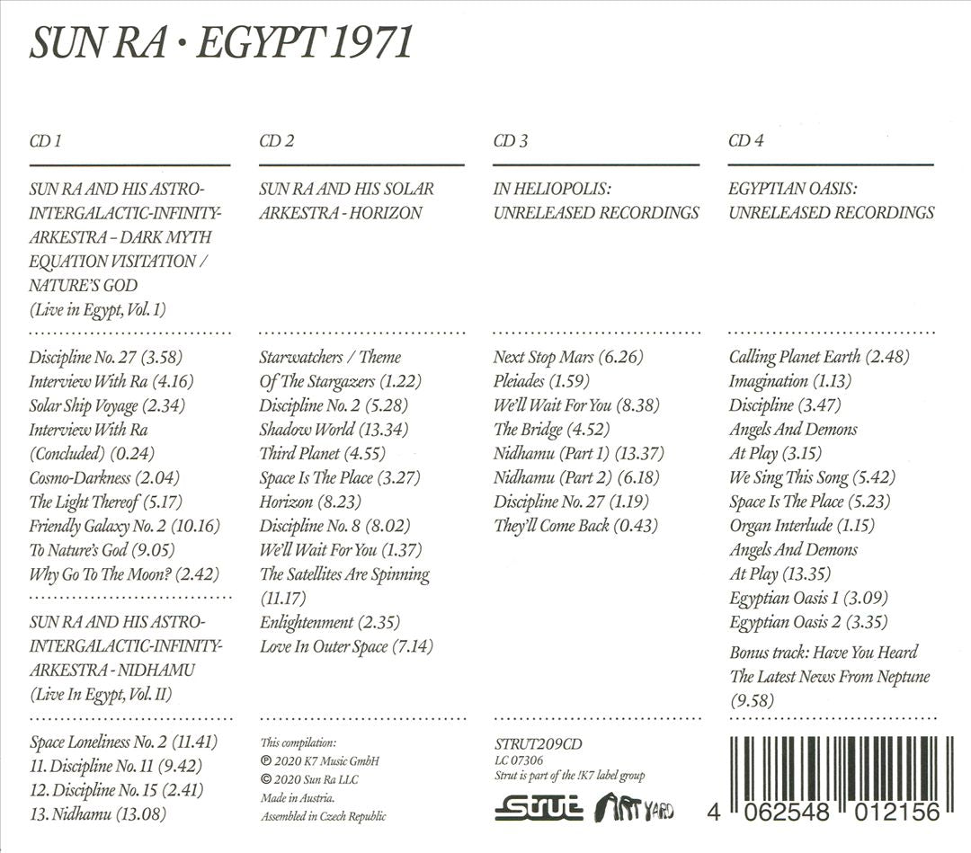Egypt 1971 cover art