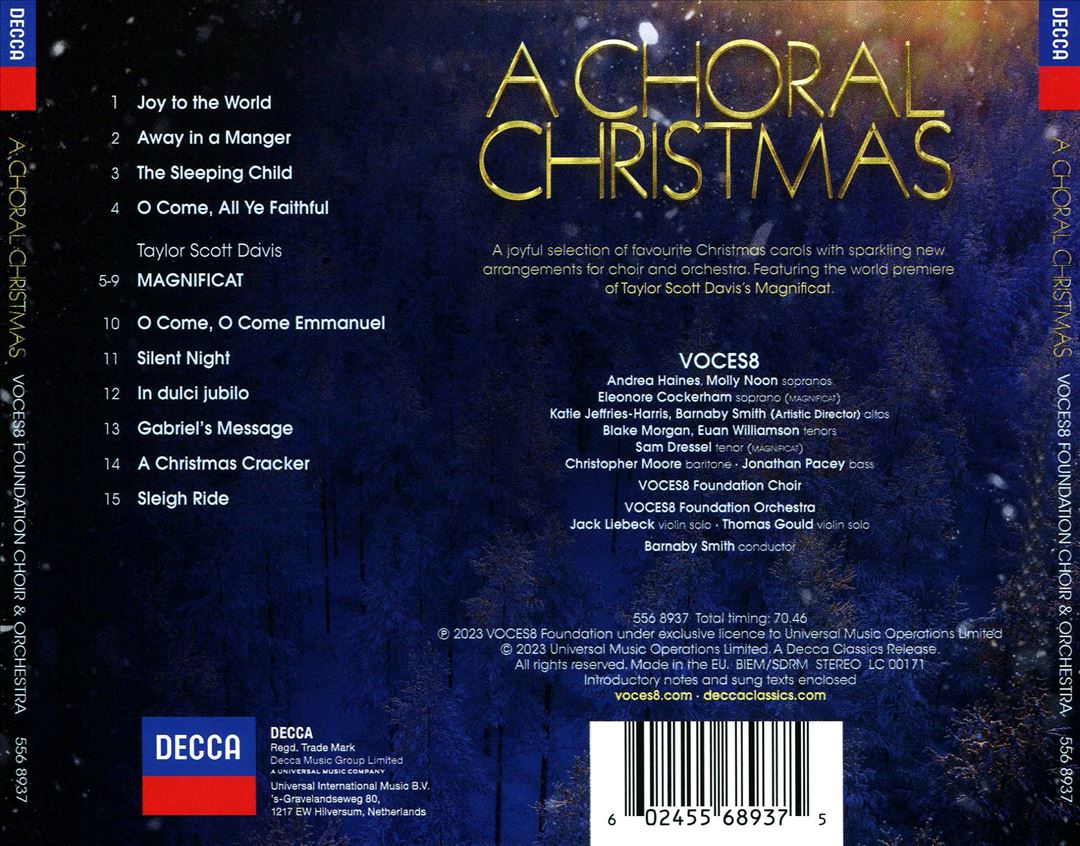 Choral Christmas cover art