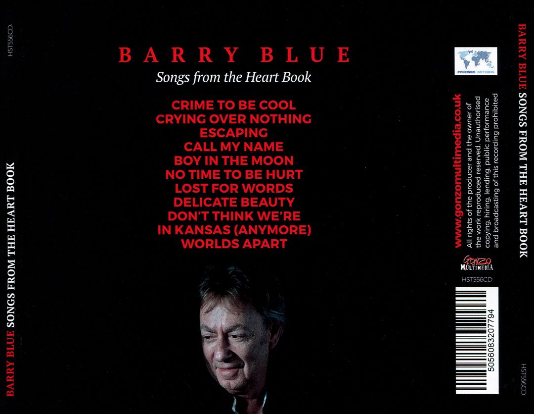 Songs from the Heart Book cover art