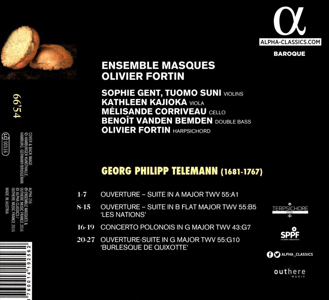Théâtre Musical de Telemann cover art