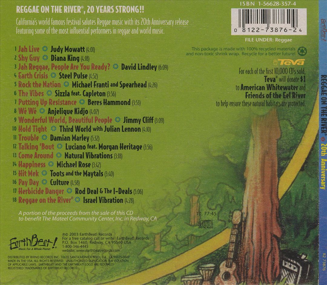 Reggae on the River: 20th Anniversary Celebration cover art