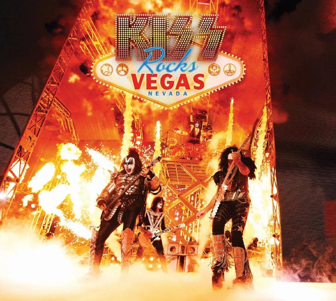 KISS Rocks Vegas [Blu-ray/CD Combo] cover art