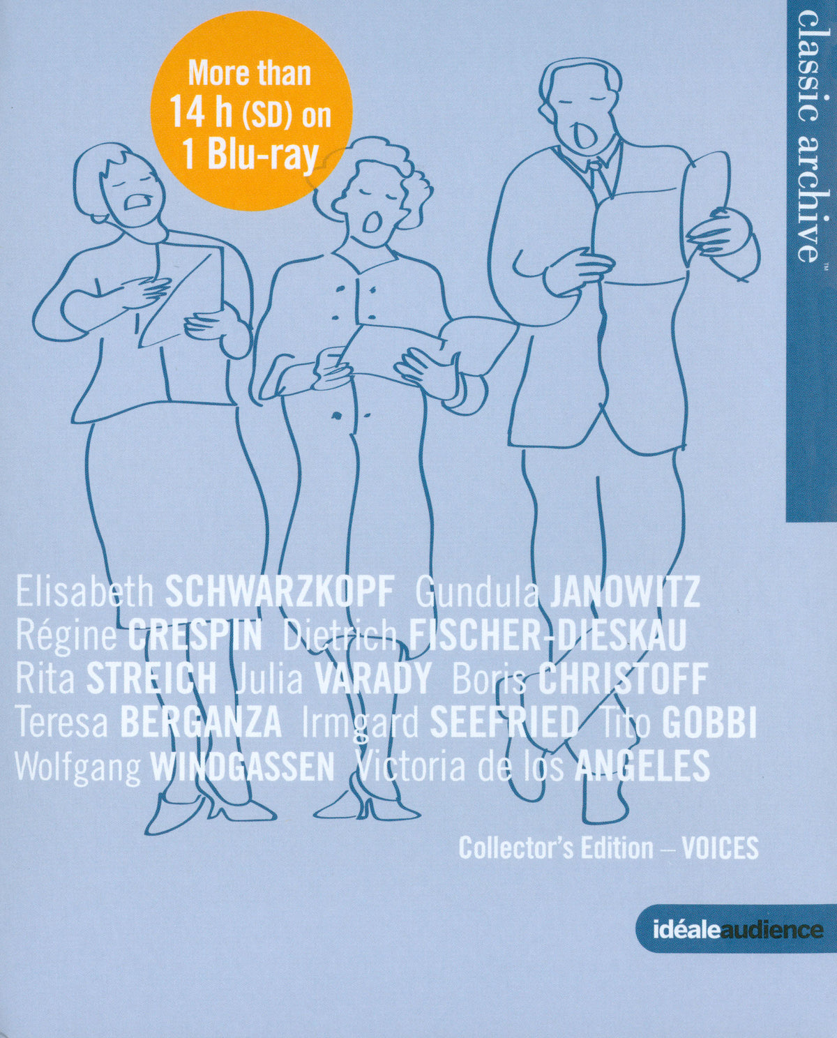 Classic Archive Collector's Edition: Vol.5 Voices - Schwarzkopf, Janowitz, Crespin.. cover art