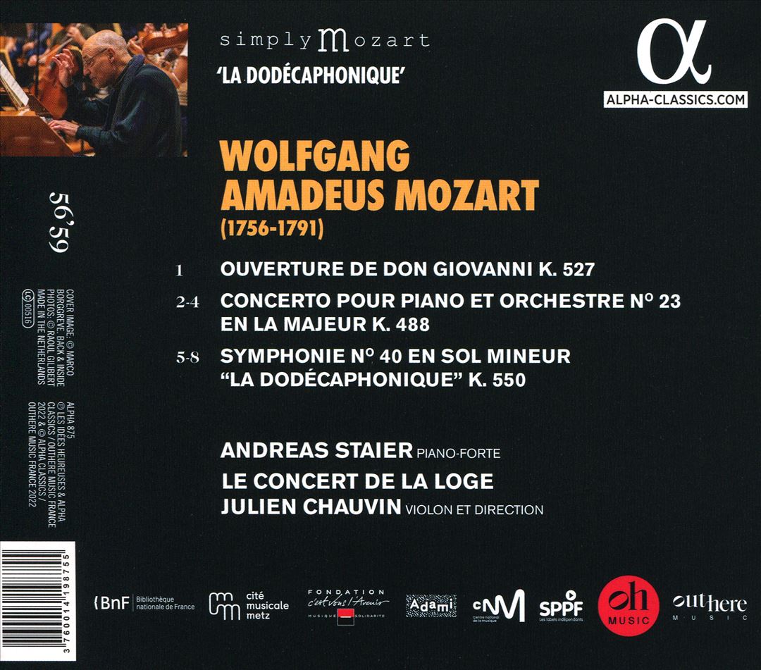 Mozart: Piano Concerto No. 23; Symphony No. 40; Don Giovanni Overture cover art