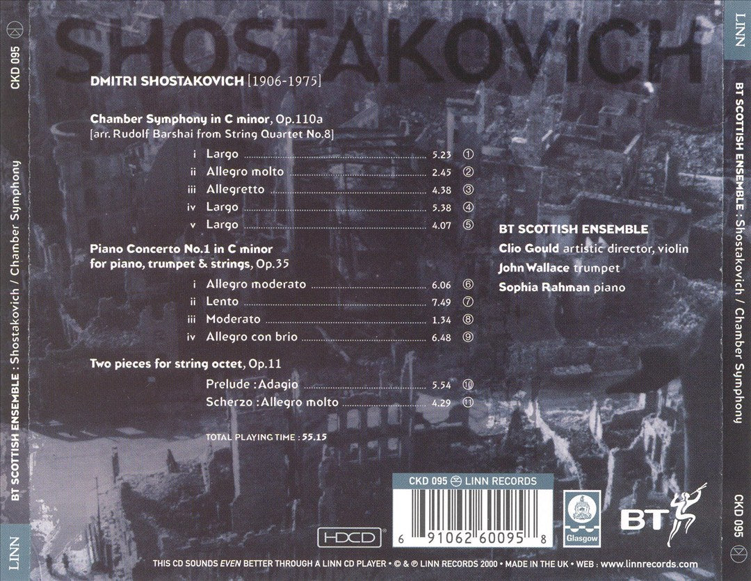 Shostakovich: Chamber Symphony cover art