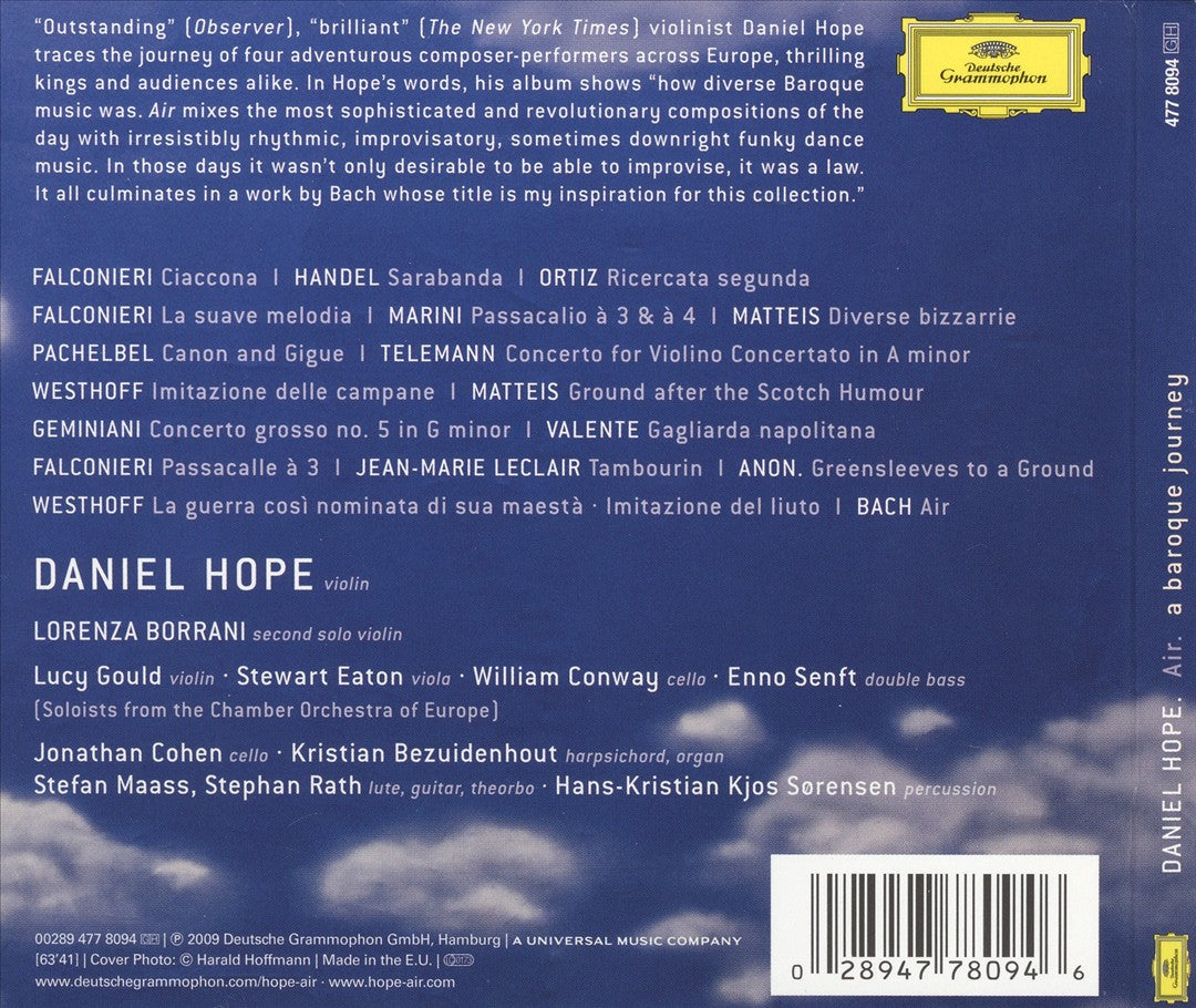 Air: A Baroque Journey cover art